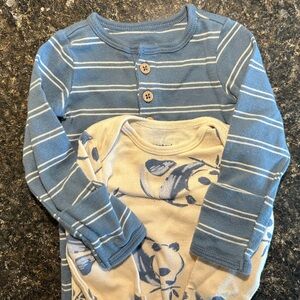 Carters Newborn Sleep gowns